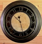 625-462 Chadwick 25.5" Howard Miller Wall Clock Antique Brass Finish 625462. Fixed Price $99.95.