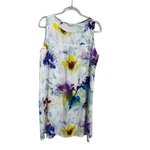 Jams World Floral Rayon Dress Coastal Boho Tropical Island Resort Vacation. Fixed Price $49.99.