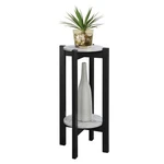 Convenience Concepts Newport Deluxe 2 Tier Plant Stand 14.75" - Modern Industria. Fixed Price $93.59.