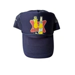 Miller High Life X Planters Mr Peanut Trucker Hat Navy Blue Promo Mesh Snapback. Fixed Price $24.00.
