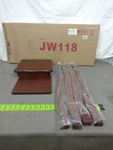 Home Furnishings 2 Tier Plant Stand Telephone Side Accent Table Dark Wood JW118. Fixed Price $16.98.