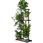 Plant Indoor 4 Tier 5 Potted Multiple Shelf Stands - Bronze Color. Fixed Price $39.95.