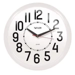 Taylor Big And Bold Dial Clock Plastic Black/white 13.25 In.. Fixed Price $41.82.