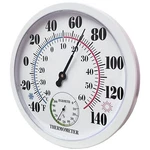 Indoor Outdoor Large Wall Thermometer-hygrometer Waterproof Does .... Fixed Price $18.40.