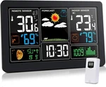Wireless Indoor & Outdoor Weather Station Clock Calendar Digital Lcd Thermometer. Fixed Price $39.99.