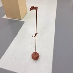 Vintage Rustic Wrought Iron Pumpkin Base Display Stand - Adjustable Hook. Fixed Price $59.99.