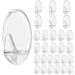 72 Pcs Assorted Sizes Self Adhesive Utility Hooks, Christmas Plastic Sticky W.... Fixed Price $31.03.