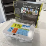 Smartgear Wifi Indoor Outdoor White Weather Station Color Lcd App Control. Fixed Price $29.98.