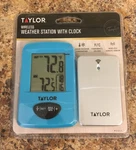 Taylor 1511AST1 Wireless Weather Station With Clock. Fixed Price $21.39.