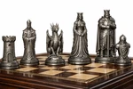 Medieval Dragon Chess Set Pieces Only No Board. Fixed Price $108.74.