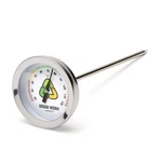Urban Worm Soil Thermometer 5-IN Stainless Steel Stem Green,red,yellow. Fixed Price $16.88.