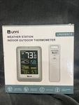 Unni Indoor-outdoor Thermometer With 1 Sensor UN0582CS. Fixed Price $17.14.