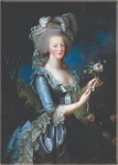 Magnet - Brun 1783 Marie Antoinette Elegant France Royal Portrait Vintage. Fixed Price $9.99.