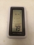 Acurite Wireless Weather Thermometer Indoor/outdoor 00522SBDIA2 Monitor Only. Fixed Price $14.00.