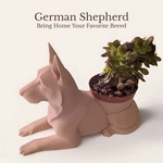 German Shepherd Planter For 4 Inch Nursery Pots Dog Lover Gift Indoor. Fixed Price $56.99.