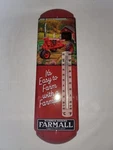 Ih International Harvester Metal Thermometer. Fixed Price $18.99.