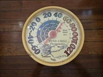 Taylor Wind Chill Thermometer Plastic 12" Round Wall Mount Model 5334 Works. Fixed Price $15.00.