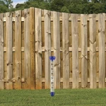 Crosse Jumbo Rain Gauge Easy-to-read Large Scale. Fixed Price $17.99.