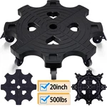 20 Inch Plant Caddy With Wheels - Heavy Duty Outdoor Indoor Rolling Sta.... Fixed Price $48.42.