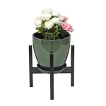 Outdoor Indoor Black Plant Stand, Best Fits 11-12" Pot 15831-12". Fixed Price $11.31.