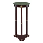 Edite Round Marble Top Plant Stand Merlot. Fixed Price $68.96.