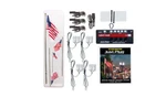 Woodland Scenics 5925 Flag Pole With Spotlight Value Pack. Fixed Price $51.69.
