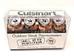 Cuisinart Outdoor Grilling Steak Thermometers Set Of 4 Dishwasher Safe CSG603. Fixed Price $13.99.