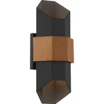 Quoizel CHS8307 Chasm 15" Tall Led Outdoor Wall Sconce - Black. Fixed Price $199.99.