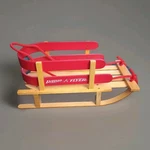 Teleflora Radio Flyer Wooden Sled Christmas Holiday Winter Decoration Display. Fixed Price $17.95.