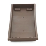 Two Hc Companies Farmhouse Venetian 18 Rectangular Flower Box Saucers-chocolate. Fixed Price $14.95.