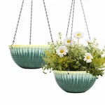 10INCH Hanging Planter, 2 Pack Planters For Indoor And Outdoor Plants.... Fixed Price $39.12.