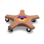 Plant Caddie 16" Heavy-duty Rolling Stand 500 Lb Capacity Locking Wheels Adobe. Fixed Price $39.63.