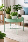 Ikea Kulturskog Plant Stand, Light Green, 22 " New 405.550.93. Fixed Price $66.94.