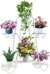 Carolyndesign Indoor / Outdoor Metal Flower Patio Home Garden Plant Stand. Fixed Price $45.98.