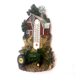 John Deere Scene Thermometer Green Tractor And Barn Farming Licensed Boxed. Fixed Price $28.53.