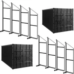 4 Pack Shipping Container Shelving Shelf Brasket 3-TIRE Pipe Rack 60"H 1100 Lbs. Fixed Price $144.25.