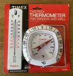 Nip Timex Weather Products Pack For Window And Wall Thermometer Set #TX1024. Fixed Price $16.99.