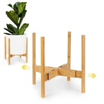 Plant Stand Adjustable 11-15 Inch Bamboo Mid Century Modern Fox Fern Large Plug. Fixed Price $74.99.
