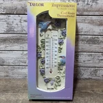 Outdoor/indoor Thermometer Taylor Impressions Collection Cast Resin Humming Bird. Fixed Price $29.95.