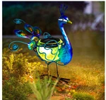 Hongland Solar Peacock Statue Light, Animal Led Lights Outdoor, Powe. Fixed Price $59.00.
