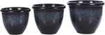 3 Pk Alpine Corporation Indoor/outdoor Planters, Drainage Holes, Speckled Blue. Fixed Price $59.99.