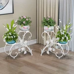 Set Of 2 Diy Matching Plant Stand Entryway Garden Wedding Flower Shelf Rack Deco. Fixed Price $35.91.