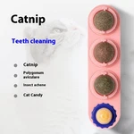 Catnip Ball Lick Toy For Cats Self Grooming Wall Mount Rotating Treat Dispenser. Fixed Price $25.00.