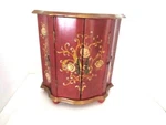 Oriental Accent Hand Painted Wood Stand Jewelry Box/box Decor. Fixed Price $57.34.