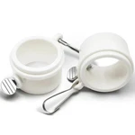 2PCS Tangle Free Flag Mounting Clip - Rotating Flapole Rings. Fixed Price $7.50.