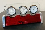 Bey-berk WS068 Three-instrument Desk Weather Station Cherry Wood. Fixed Price $55.99.