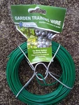 Garden Tie Plastic Covered Wire Plant Support 50FT Bendable Training. Fixed Price $8.95.