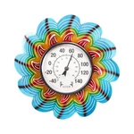 Mumtop Outdoor Thermometers For Patio-wall Indoor Medium, Blue. Fixed Price $26.80.