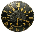 Whitehall Times & Seasons Clock French Bronze 12" Battery Operated. Fixed Price $44.96.