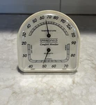 Springfield Comfort Monitor Desk Top Temperature Humidity Vntg Used Fast Ship. Fixed Price $16.99.